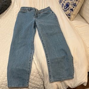Madewell NEW NEVER WORN Perfect Vintage Wide-Leg Jean: Button Fly Edition 29P